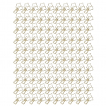 100 tk t&auml;htk&ouml;itmisklambrid, &otilde;&otilde;nsad multifilmi stiilis tugevad kinnitusklambrid, tugevad v&auml;ikesed kirjaklambrid