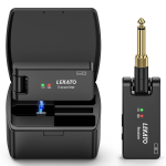 LEKATO juhtmevaba kitarris&uuml;steem, juhtmevaba basskitarr, elektrikitarr, monoheliga, 4 USB-ga, must ws-100 saatja/vastuv&otilde;tja, 3,5 mm ja 6,35 mm. gray