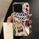 Mobiiltelefoni&uuml;mbrised iPhone 11 13 15 Pro Max 12 14 Pro Max &uuml;mbrisele iPhone 16 15 Plus 13 Pro 12 j&auml;&auml;tunud tekstuuriga maalitud koomiksililled iPhone 11 valge