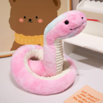 120/180cm Multifilmiline Madu Palusm&auml;nguasi 6 V&auml;rvi Pikk Madu Python Boa Palusm&auml;nguasi Kaunistage Maja P&uuml;hadekaunistus Kurja L&otilde;bus Kingitus 180cm roosa