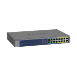 NETGEAR L&uuml;litusjaotur 16 porti 1G Metallkorpus Piiratud eluaegne riistvaragarantii Hallatav l&uuml;liti [Ehtne toode] PoE++/PoE+ (380W) GS516UP-100AJS