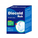 Leeford Diecold Rub 25ml - Enriched with Natural Herbs || Helps in Headache, Cold and Congestion || Breathing Easy All Night Long