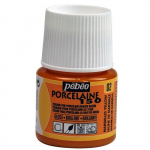 Peinture porcelaine - P&eacute;b&eacute;o - 150 Brillant - Jaune de Marseille N&deg;02 - Flacon 45ml - Cuisson 150&deg;C kollane