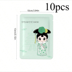 10 tk Hot Compress Steam silmamask, viis l&otilde;hnaainet, mahe tekstuur, niiske aur, pidev temperatuuri kuumutamine, niisutavad silmalihased Tasteless-10PCS