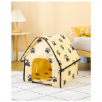 Lemmikloomamaja V&auml;ikeste jalaj&auml;lgedega Kassi koera lemmiklooma pesa Kokkupandav Mugav v&auml;ikese ja keskmise suurusega koeramaja siseruumides kassipesa 47*43*40CM