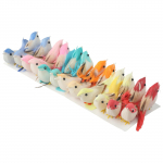Simulatsioon Feather Bird Mini Foam Home Garden Decor 10 X 6cm