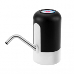 Veepudelipump USB laetav 5 galloni pudeliga automaatne veejaoturi l&uuml;liti Universaalne kaasaskantav elektriline joogivee kannupump valge