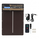 3 &uuml;hes Automaatne Kanamaja Ukse Avaja Valgussensor Ajakava Kaugjuhtimispult Elektriline Kanamaja Uks jaoks