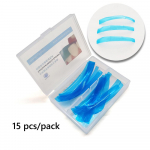 15pcs or 50 pcs Dental Contoured Anterior Matrix Blue Transparent Anterior Polyester Strip Dental Materials Thickness 0.05mm 1 pack(15pcs)