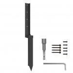 Aiaposti paranduskomplekt Lihtne paigaldus Raskeveokite teraskolonn suurendatud stabiilsuse tagamiseks Aiaposti tugevduskomplekt