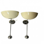 Paar Valge Keskaegne Modernne Seinavalgusti Itaalia 1-haruline Seinalamp Disainer Seinavalgusti Vannitoa Meikvalgustus