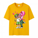 2023 Feid Ferxxo Tour Print T-s&auml;rgid Unisex Naiste Suvine Mood Esteetika T-s&auml;rgid T&auml;navahip-hop Oversized l&uuml;hikeste varrukatega T-s&auml;rk L