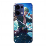 Coque de t&eacute;l&eacute;phone - Maniacase - Oppo Reno 13 5G - Silicone - Souple - One Piece Roronoa Zoro