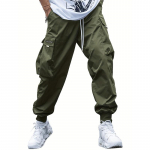 Kvaliteetne Puuvillane Mood  Vabaaja Al Cargo P&uuml;ksid Streetwear Harajuku Jooksud Meeste Spordip&uuml;ksid 2XL armee roheline v&auml;rv