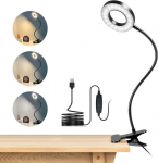 Laualamp - 360&deg; Paindlik - 3 Valgustusrežiimi - 10 Heleduse Taset - USB LED must