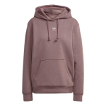 Adidas Originals Adicolor Essentials Fliis Mugav Soe Kapuutsiga Pusa Pikkade Varrukatega Sviiter Naiste pealmine osa Lilla HJ7858 gray
