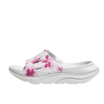 Hoka One One Ora Recovery Slide 3 Vibrant Bloom Nimbus Cloud Unisex Tossud Roosa-Videvik 1153891-NLD 45⅓