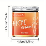 Hydrating, moisturizing and heat-sensitive cream for awakening and sweating