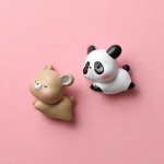 V&auml;ikeloomade k&uuml;lmkapimagnet Kutsikas Kutsikas Koomiks Panda Magnetiline Iminapp K&uuml;lmkapi Dekoratiivne Vaik Magnetiline Plaaster
