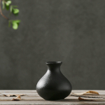 Artistic Ceramic Container for Flowers on Bookshelf Or Table Style A