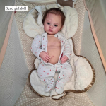 19-tolline t&auml;issilikoonist kehaga taass&uuml;ndinud nukk Meadow, realistliku v&auml;limusega simulatsioonnukk peenelt 3D-maalitud nahaga, realistlikult n&auml;htavate veenidega, vasts&uuml;ndinud nukk lapsele girl doll