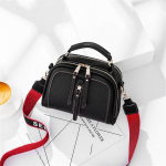Kontrastv&auml;rvi &otilde;lakott naistele, mitmeotstarbeline crossbody v&auml;ike kott 24cm*12cm*18cm valge/punane