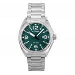 Citizen Eco-Drive Roostevabast terasest rohelise sihverplaadiga AW1571-76X 100M meeste k&auml;ekell roheline