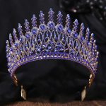Kuninganna Kive kroon Suur Diadeem Kammid Tiara Kroonid Naistele Pulmapidu Kroon Juuksed Kleidid Ehted Aksessuaarid