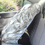 Auto Seat Cover Protector Easy to Install Convenient Heat Insulation Protection