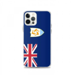 Coque T&eacute;lephone Drapeau Anguilla &ndash; iPhone 12 Pro