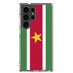 Coque T&eacute;l&eacute;phone &ndash; Samsung &ndash; Galaxy S23 Plus &ndash; Drapeau Suriname &ndash; Souple &ndash; mitmev&auml;rviline