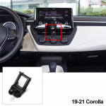 Auto Aksessuaarid Interj&ouml;&ouml;r Telefoni Hoidiku Alus Toyota Corolla Camry CHR RAV4 Avalon Prado Highlander 4RUNNER jaoks Ilma Klambrita