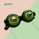 L&uuml;hivideo hullude silmadega, uudne loovus, naljakad ja naljakad prillid, laste m&auml;nguasjad, trikim&auml;nguasjad, Interneti-kuulsuste m&auml;nguasjad 20*5cm roheline