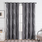 Elutoa &uuml;hev&auml;rvilised pimendavad kardinad, majapidamise soojusisolatsioon, p&auml;ikesekaitse, triibulised magamistoa kardinad 132cm*259cm