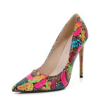 Naiste v&auml;rvilised k&otilde;rge kontsaga kingad High Fashion kontori stiletto peokleit pulm suurused 46 Zapatos De Mujer luksuskingad 43 beige