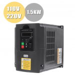 1,5 kW VFD Inverter Sagedusmuundur 3 faasi 220 V / 110 V v&auml;ljund CNC spindlimootori kiiruse reguleerimine VFD muundur 110v