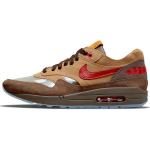 CLOT x Nike Air Max 1 Kiss Of Death CHA Unisex Tossud Pruun DD1870-200 37.5