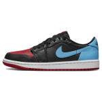 Air Jordan 1 Retro Low OG NC to Chi Naiste Tennised Must Tume-Puuder-Sinine J&otilde;usaali-Punane CZ0775-046 36