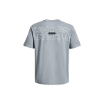 Under Armour Outline Letter Print &Uuml;mmarguse kaelusega L&uuml;hikeste varrukatega T-s&auml;rk Meeste Topid Sinine 1379109-465 XS