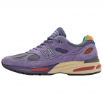 Salehe Bembury x New Balance 991v2 Valmistatud Inglismaal V&auml;rvid Be The Palette Unisex Tossud Lilla Lilla-S&uuml;da Veinimarja U991SB2 42.5