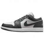 Air Jordan 1 Low Hall Valge Unisex Tossud 553558-044 44.5