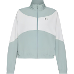 Under Armour Rival Mugav Veekindel Lahtine Hingav Jakk Naiste Jakk Silikoonroheline Veesinine Valge 1389631-348 XL