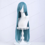 Anime 100cm Pikk Sirge Cosplay S&uuml;nteetiline Parukas Must Valge Punane Roosa Pruun Kuldne Sinine Naistele Kuumakindel Juustega K&otilde;rge Kvaliteediga Parukad as the picture-