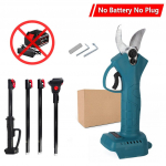 2,3M pikendusvarras, harjadeta juhtmeta elektriline k&auml;&auml;ridega kaasaskantavad oksak&auml;&auml;rid T&otilde;hus puuviljapuu bonsai oksal&otilde;ikur Sinine