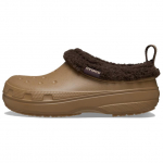 Crocs Classic Lined Shorty Mugavad Lihtsad Klounid Unisex Jalan&otilde;ud Tume-Pruun 211380-2EY 41-42
