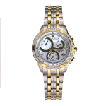 Citizen Eco Drive Kronograaf Teemantidega Bezel Kahev&auml;rviline Naiste K&auml;ekell FB1096-51D sinine
