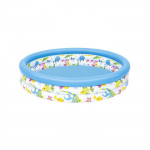 Pataugeoire gonflable - BESTWAY - Reef Crew&trade; - 1,22 m - Design color&eacute; - Structure stable puhas
