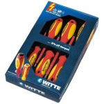 Witte Maxxpro VDE SB/PH Lot de 7tournevis 1/PH 2 avec testeur de tension - 653747