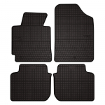 Dywaniki samochodowe gumowe do: Hyundai Elantra V coupe, sedan (2010-2016) - czarne, dopasowane