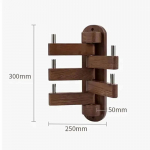 Elutoa Riidepuu T&auml;ispuit Tamm Organiseerijad Toa jaoks Riidepuu Seinale Paigaldatavad Mantliriiulid Magamistuba Riietusruumid Kingitus